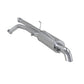 Fits 2007-2008 Toyota Tundra 2 1/2in. Cat Back; Turn Down; AL - S5318AL