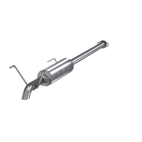 Fits 2005-2015 Toyota Tacoma 2 1/2in. Cat Back; Turn Down; AL - S5322AL