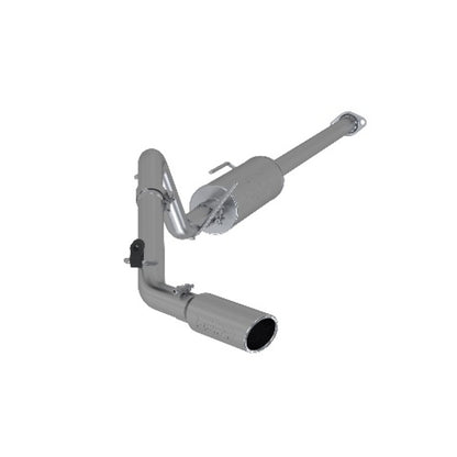 Fits 2005-2013 Toyota Tacoma 2 1/2in. Cat Back; Single Exit; AL - S5326AL