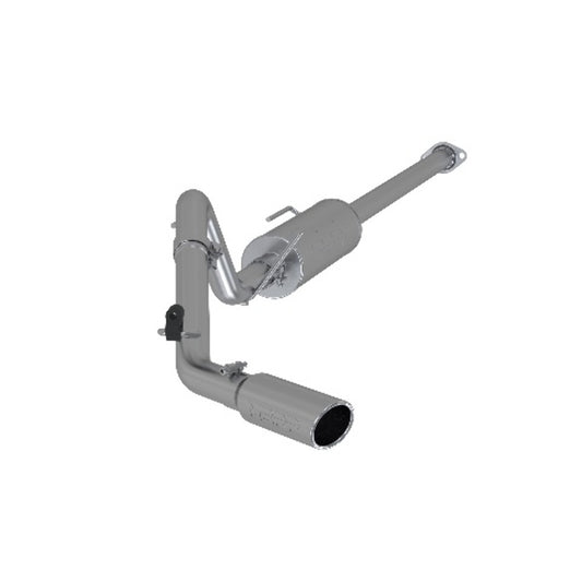 Fits 2005-2013 Toyota Tacoma 2 1/2in. Cat Back; Single Exit; AL - S5326AL