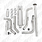 Fits 2005-2013 Toyota Tacoma 2 1/2in. Cat Back; Dual Split Side; T409 - S5328409 - Cat Back Exhaust Car Part People