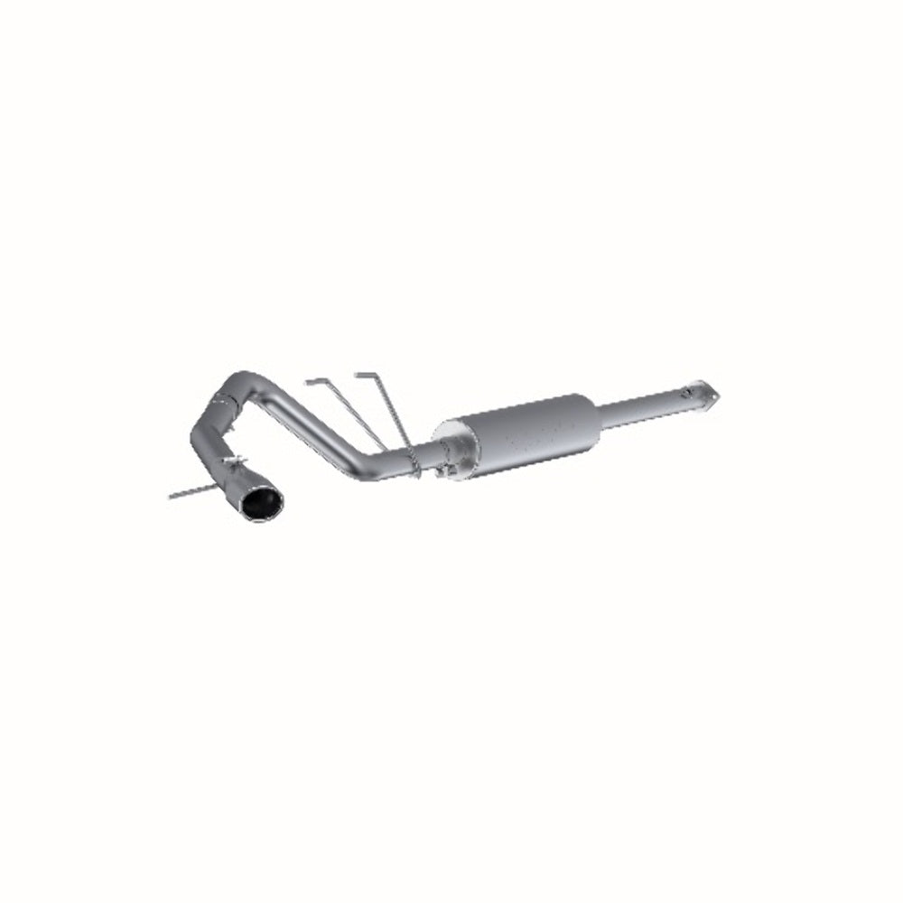 Fits 2004 Toyota Tacoma 2 1/2in. Cat Back; Single (4WD only); AL - S5334AL - Cat Back Exhaust Car Part People