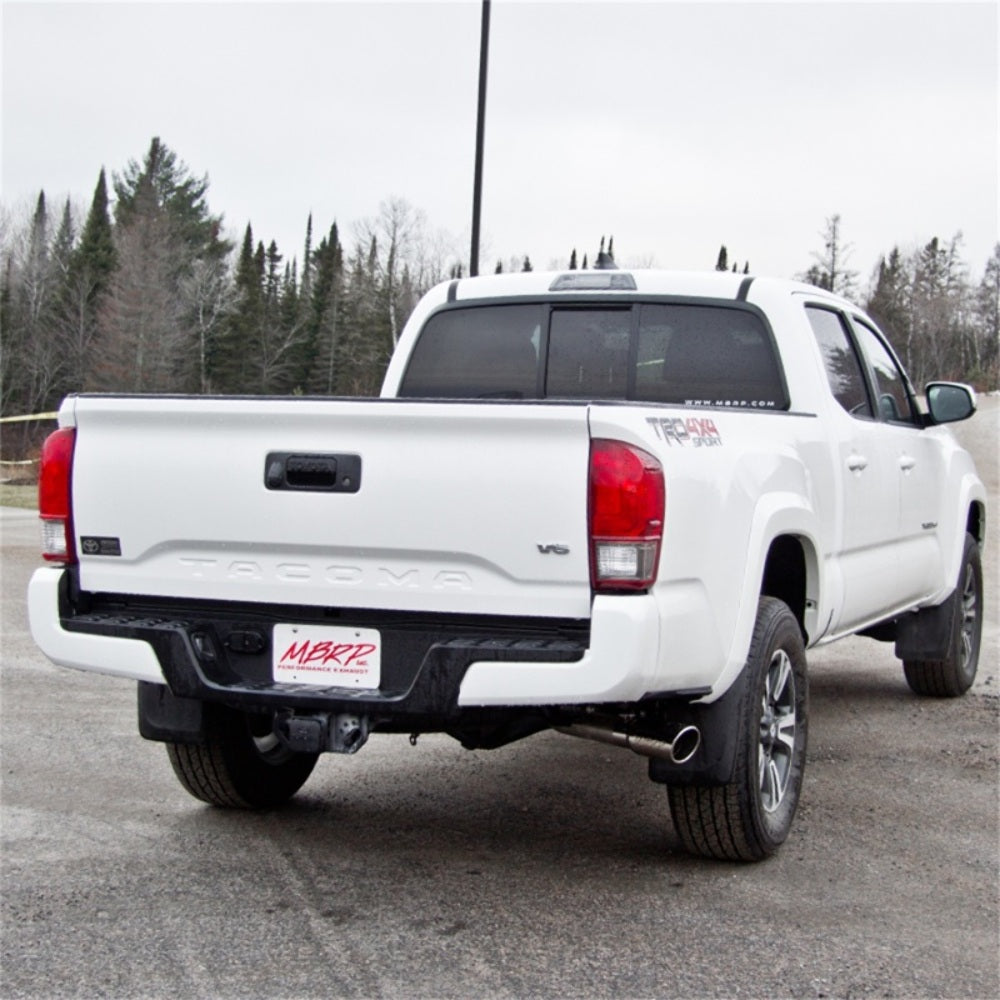Fits 2016-2023 Toyota Tacoma 3"; Cat Back; Single Side Exit; T409 - S5338409 - Cat Back Exhaust Car Part People