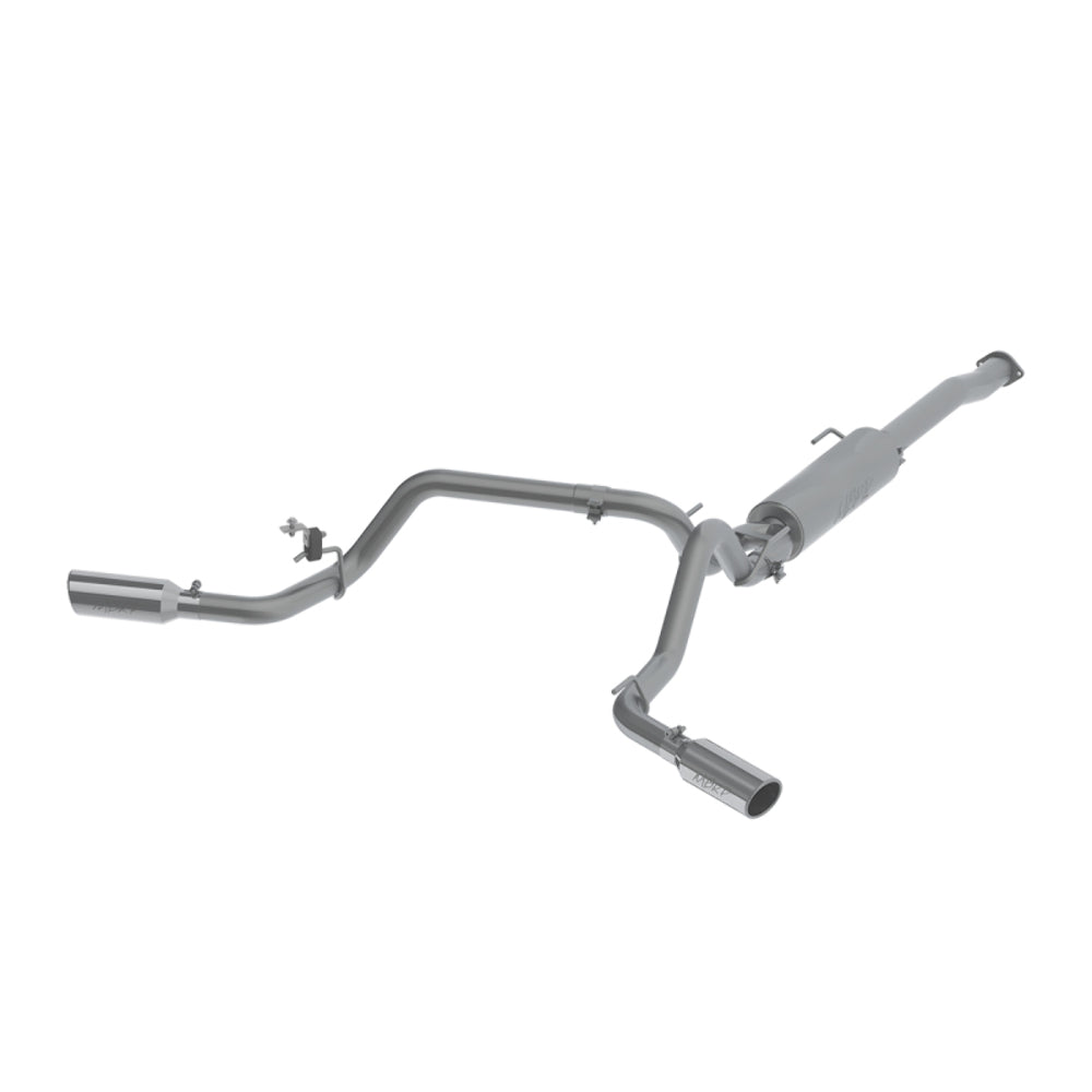 Fits 2016-2023 Toyota Tacoma 3"; Cat Back; Dual Split Side; T409 - S5340409 - Cat Back Exhaust Car Part People