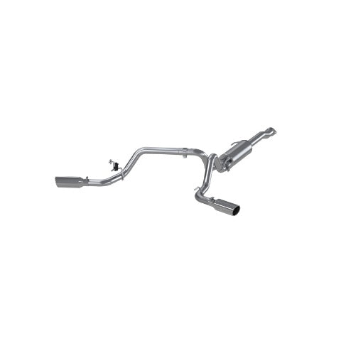 Fits 2016-2023 Toyota Tacoma 3"; Cat Back; Dual Split Side; AL - S5340AL