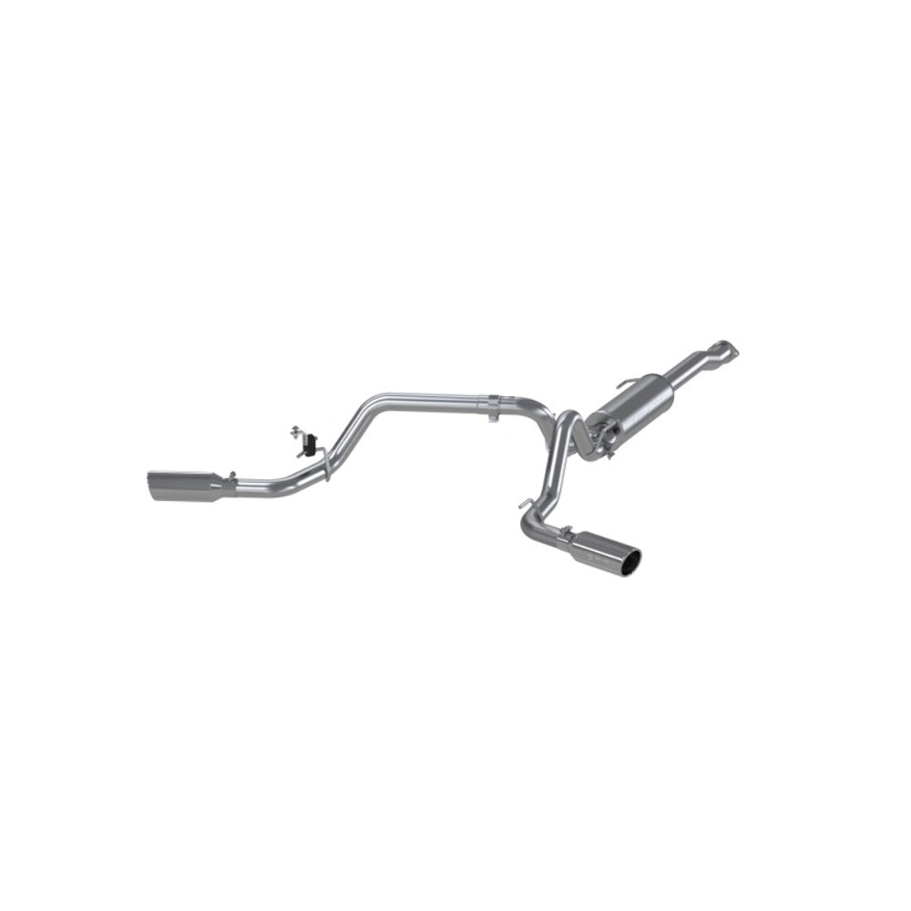 Fits 2016-2023 Toyota Tacoma 3"; Cat Back; Dual Split Side; AL - S5340AL - Cat Back Exhaust Car Part People