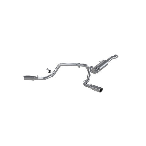 Fits 2016-2023 Toyota Tacoma 3"; Cat Back; Dual Split Side; AL - S5340AL