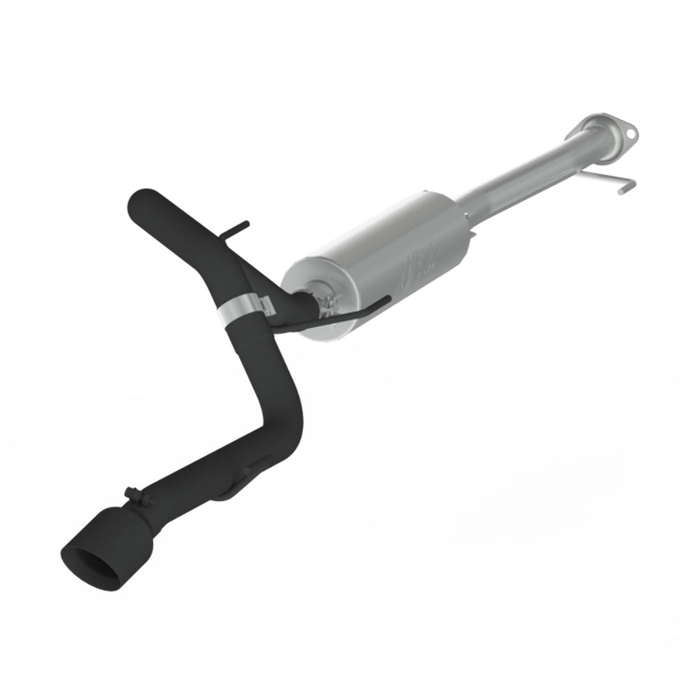 Fits 2010-2022 Toyota 4Runner 2.5"; Cat Back; Single Side Exit; Black - S5342BLK - Cat Back Exhaust Car Part People