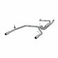 Fits 2004-2015 Nissan TITAN 2 1/2in. Cat Back; Dual Split Rear; T409 - S5402409