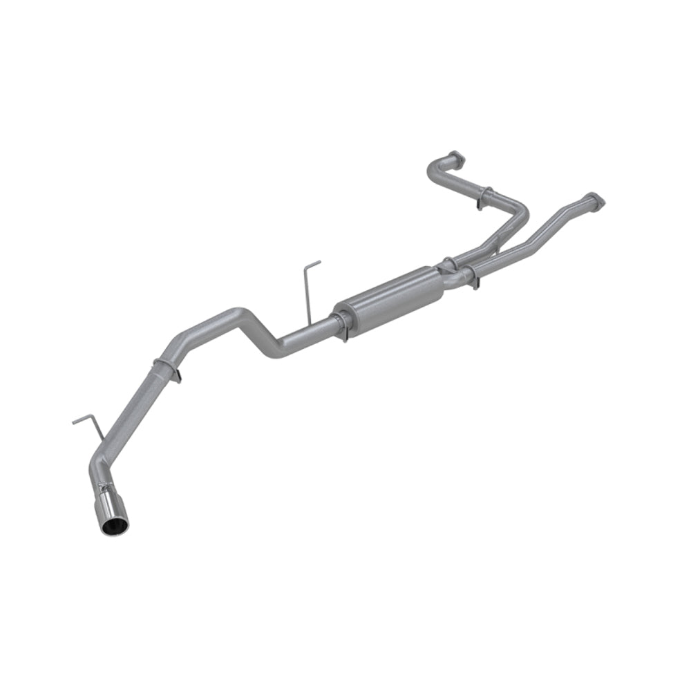Fits 2004-2015 Nissan TITAN 3in. Cat Back; Single Side; AL - S5404AL - Cat Back Exhaust Car Part People