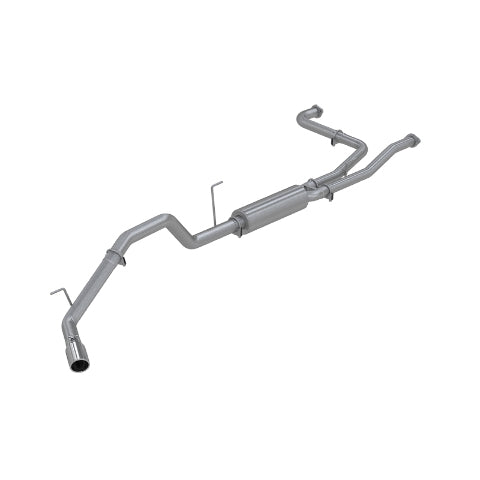 Fits 2004-2015 Nissan TITAN 3in. Cat Back; Single Side; AL - S5404AL