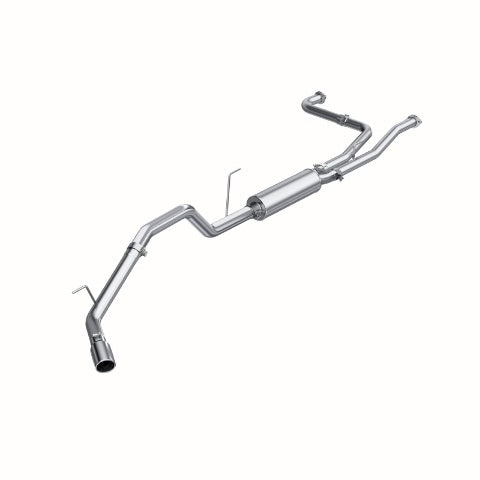Fits 2004-2015 Nissan TITAN 3in. Cat Back; Single Side; AL - S5404AL