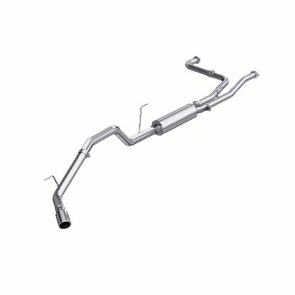 Fits 2004-2015 Nissan TITAN 3in. Cat Back; Single Side; AL - S5404AL - Cat Back Exhaust Car Part People