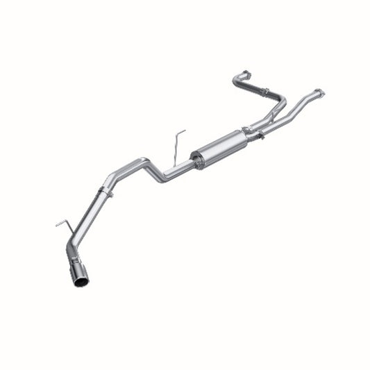 Fits 2004-2015 Nissan TITAN 3in. Cat Back; Single Side; AL - S5404AL - Cat Back Exhaust Car Part People