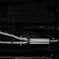 Fits 2022-24 Nissan Frontier 2.5 Inch Cat Back, 3 Inch Single Side , AL-S5407AL