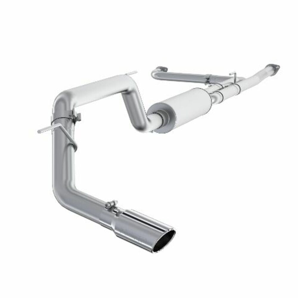 Fits 2019 Nissan TITAN XD 3in. Cat Back; Single Side; AL - S5408AL