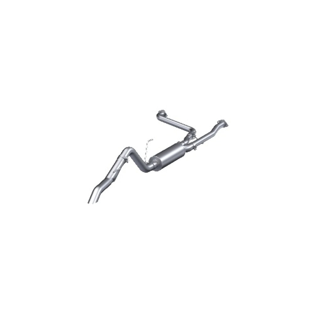 Fits 22-24 Nissan Frontier 2.5" Cat Back 3" Single High-Clearance Rear -S5409304 - Cat Back Exhaust Car Part People