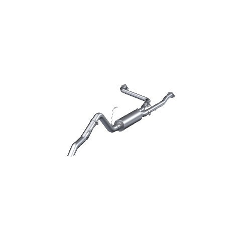 Fits 22-24 Nissan Frontier 2.5" Cat Back 3" Single High-Clearance Rear -S5409304