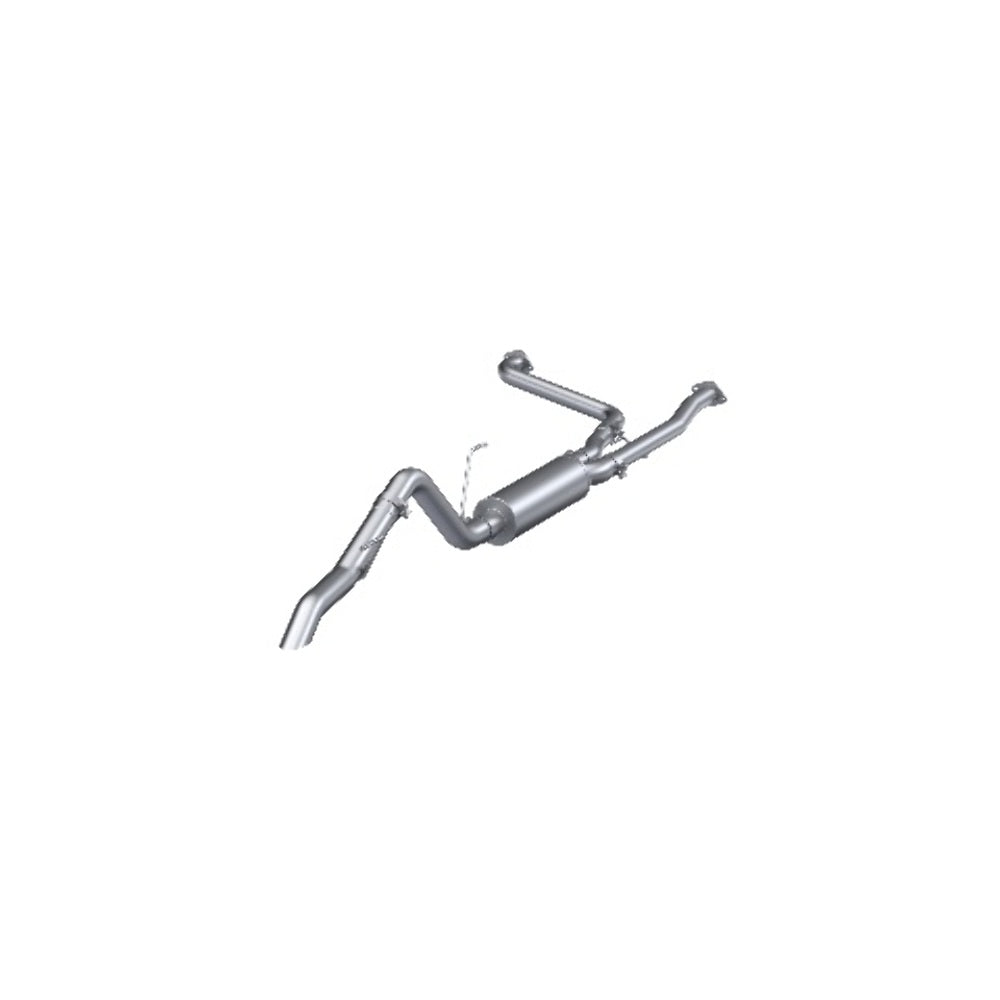 Fits 22-24 Nissan Frontier 2.5" Cat Back 3" Single High-Clearance Rear -S5409AL - Cat Back Exhaust Car Part People
