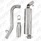 Fits 2000-2002 Jeep TJ 2 1/2in. Cat Back; Single Side ; T409 - S5500409