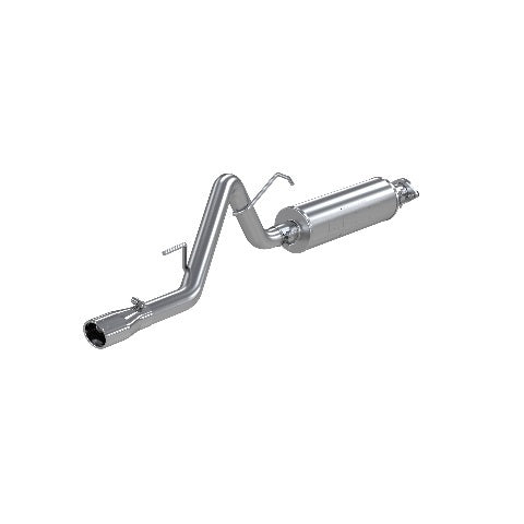 Fits 2007 Jeep Liberty 2 1/2in. Cat Back; Single Side; AL - S5510AL
