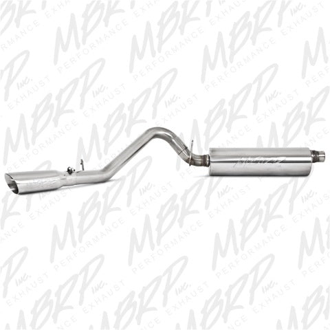 Fits 1997-1999 Jeep TJ 2 1/2in. Cat Back; Single Side; T409 - S5512409