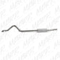 Fits 2007-11 Wrangler 2 1/2" Tail Pipe Muffler before Axle T409-S5514409 - Cat Back Exhaust Car Part People