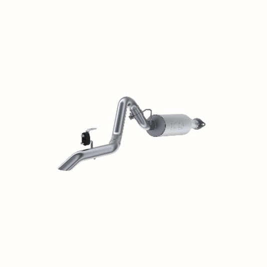 Fits 2005-2006 Jeep Wrangler 2 1/2in. Cat Back; Single; AL - S5520AL