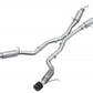 Fits 13-21 Jeep Grand Cherokee 3" Cat Back Dual Rear Exit w/Carbon Tips-S55253CF