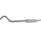 Fits 2012 Jeep Wrangler 2 1/2" Cat Back Tail Pipe Muffler before Axle-S5530409 - Cat Back Exhaust Car Part People