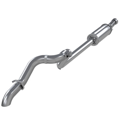 Fits 2018-2024 Jeep Wrangler 2 1/2" Cat Back, Single Rear Exit, T304 - S5533304 - Cat Back Exhaust Car Part People