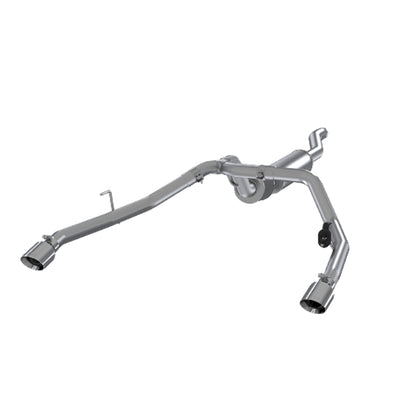 Fits 2021-2024 Jeep Gladiator 2.5"  Cat Back, Dual Rear Exit, AL - S5538AL