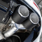 Fits 14-17 Audi SQ5 2.5" Axle Back Dual Split Rear w/Carbon Fiber Tips-S56033CF - Axle Back Exhaust Car Part People