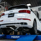 Fits 2021 Audi SQ5 Sportback 2.5" Axle Back, Dual Split Rear, T304 - S5604304 - Axle Back Exhaust Car Part People
