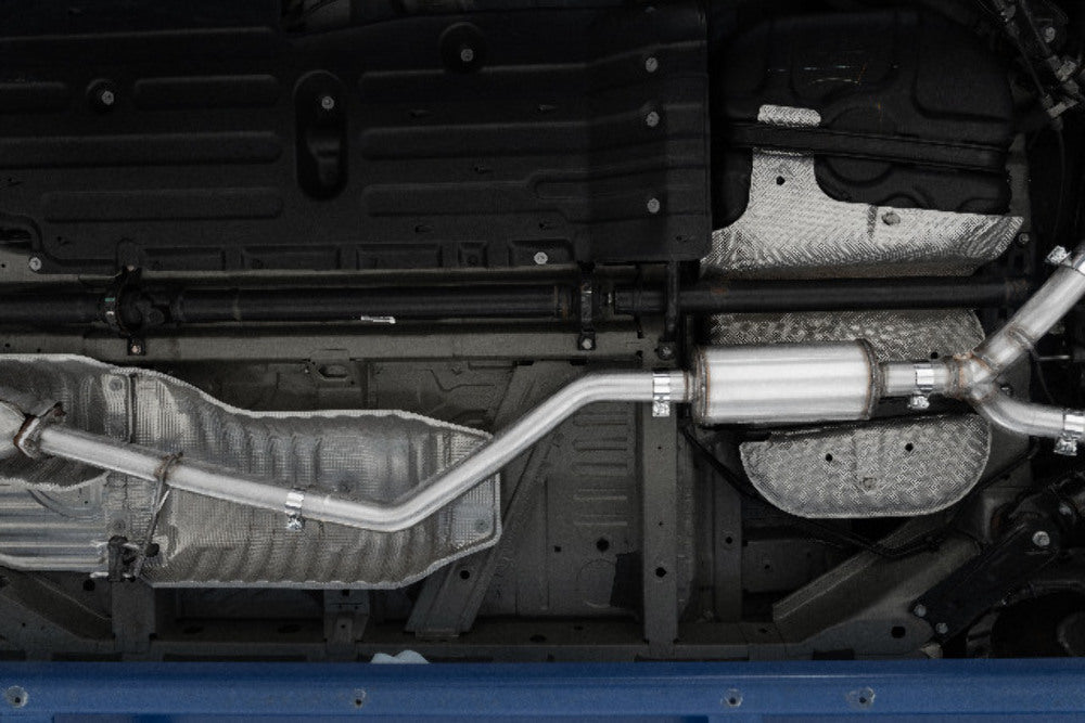 Fits 2021-2024 Honda Ridgeline 2 1/2in. Cat Back; Dual Split Rear; T304-S5901304 - Cat Back Exhaust Car Part People