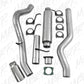 Fits 2001-2005 Chevrolet Silverado 3500 4in. Cat Back; Single Side; AL - S6000AL - Cat Back Exhaust Car Part People