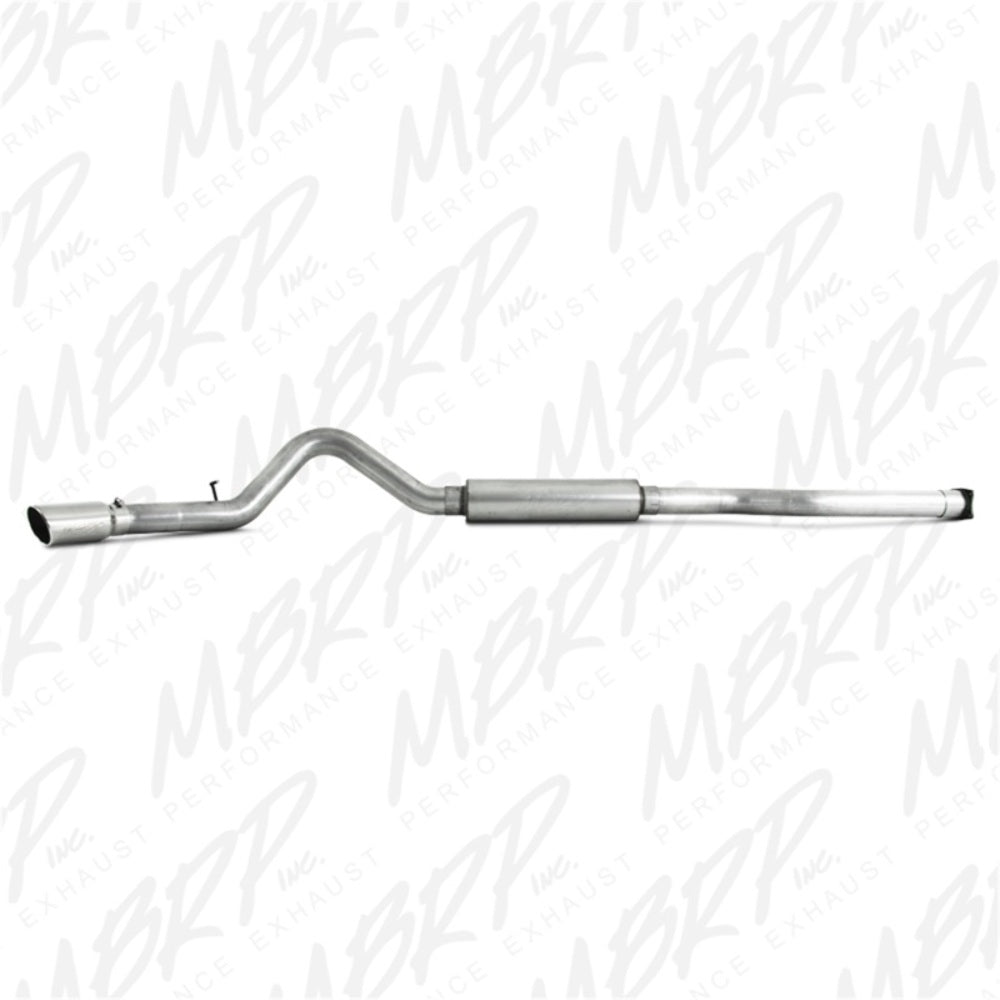 Fits 2001-2005 Chevrolet Silverado 3500 4in. Cat Back; Single Side; AL - S6000AL - Cat Back Exhaust Car Part People
