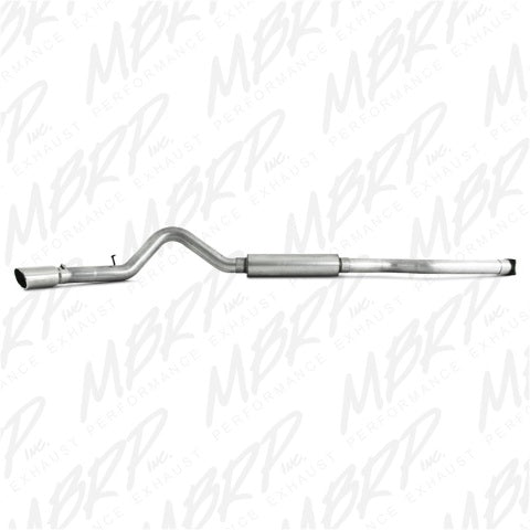 Fits 2001-2005 Chevrolet Silverado 3500 4in. Cat Back; Single Side; AL - S6000AL