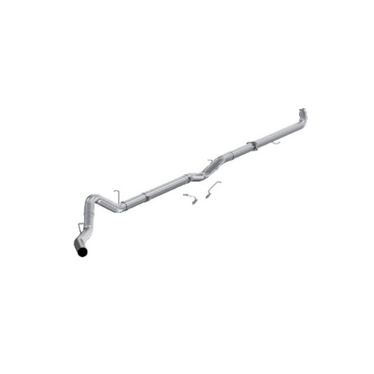 Fits 2001-2004 Chevrolet Silverado 2500 HD 4" Downpipe-Back Single Side-S6005SLM - Downpipe Back Exhaust Car Part People