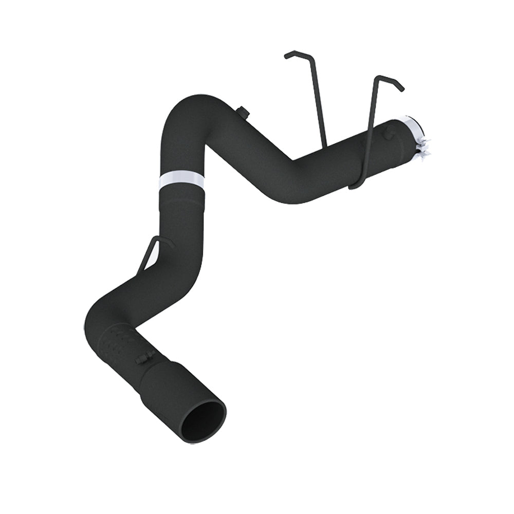 Fits 15-19 Chevrolet Silverado 2500 HD 4" Filter Back Single Side-Black-S6032BLK