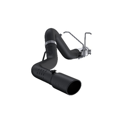 Fits 15-19 Chevrolet Silverado 2500 HD 4" Filter Back Single Side-Black-S6032BLK