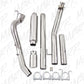 Fits 1998-2002 Dodge Ram 2500 4in. Exhaust System; Single Side; T409 - S6100409 - Turbo Back Exhaust Car Part People