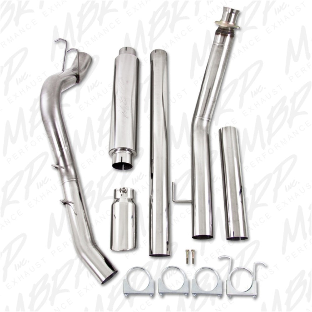 Fits 1998-2002 Dodge Ram 2500 4in. Exhaust System; Single Side; T409 - S6100409 - Turbo Back Exhaust Car Part People