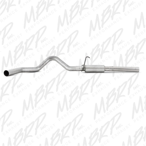 Fits 2006-2007 Dodge Ram 2500 4in. Cat Back; Single Side - S6108P
