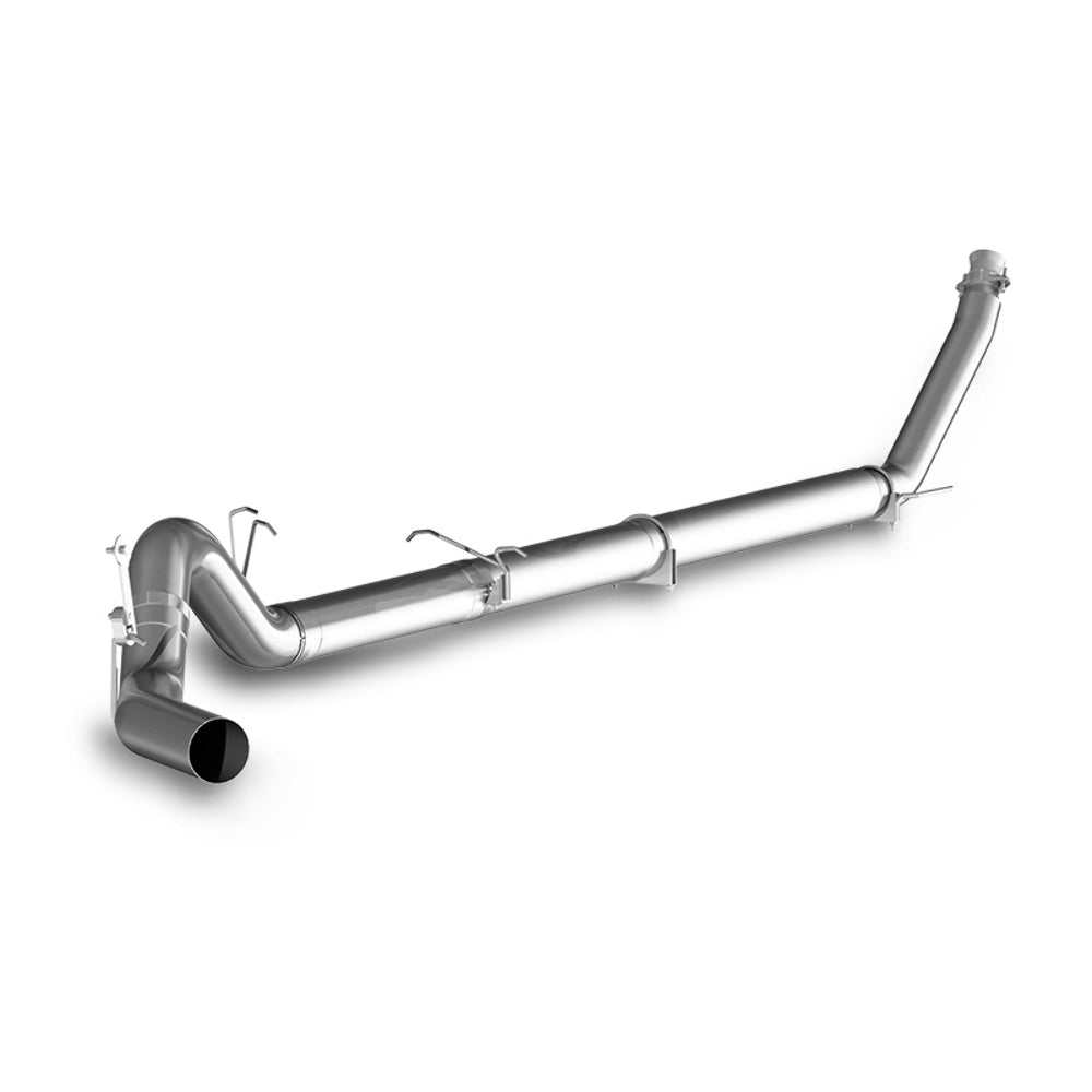 Fits 1998-02 Dodge Ram 2500 5" Exhaust System Single Side No Muffler-S61120PLM - Turbo Back Exhaust Car Part People