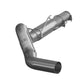 Fits 2005-2007 Dodge Ram 2500 5in. Cat Back; Single Side Exit; AL - S61180P - Cat Back Exhaust Car Part People