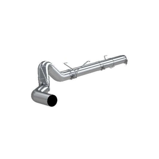 Fits 06-07 Dodge Ram 2500 5" Cat Back Single Side Exit No Muffler AL-S61180PLM - Cat Back Exhaust Car Part People