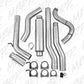 Fits 1989-1993 Dodge W250 4" Exhaust System; Single Side (4WD only); AL-S6150AL