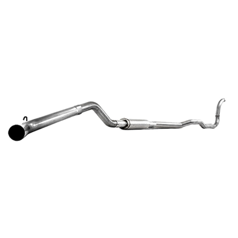 Fits 1989-1993 Dodge W350 4in. Exhaust System; Single Side (4WD) - S6150P - Turbo Back Exhaust Car Part People