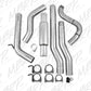 Fits 1989-1993 Dodge W350 4in. Exhaust System; Single Side (4WD) - S6150P - Turbo Back Exhaust Car Part People